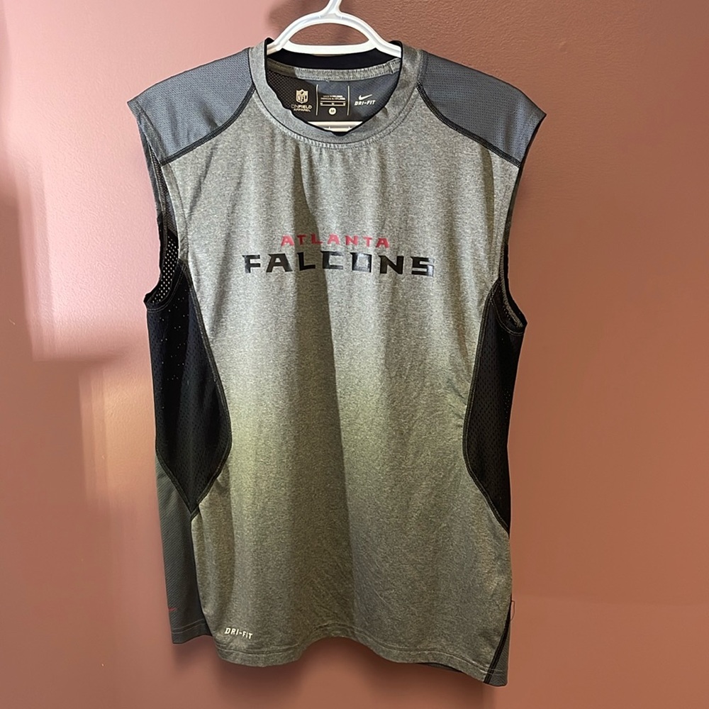Nike Dri-Ft Atlanta Falcons On field Apparel NFL Sleeveless Shirt Men’s Size M